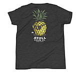 Image of Atoll Board Co Youth Tee with Atoll Pineapple Head Graphic - Dark Grey Heather, L - Dark Grey Heather,L 29E0C3CE