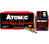 Image of Atomic 00429 Rifle Subsonic 223 Rem 77 Gr Hollow Point Boat Tail (HPBT)