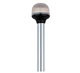 Image of Attwood Marine 5550-24Z1 Lightarmor All Around Fold Down Navigation Light Zamak Base/Horizontal Mount 24in.