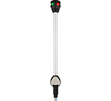 Image of Attwood Marine LightArmor Bi-Color Navigation Straight Pole Light w/Task Light
