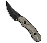 Image of Audacious Concept Fanglet Fixed Blade Knife Green Micarta 2.4 Graywash 249C0571