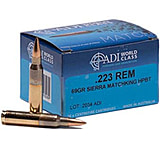 Image of Australian Munitions ADI World Class Sierra MatchKing .223 Remington, 69 Grain, Hollow Point HP, Brass Cased, Centerfire Rifle Ammunition