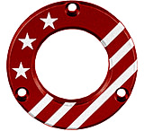Image of Axcel Driver Hubcap Red w/Engraving