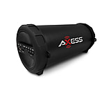 Image of AXESS Portable Thunder Sonic Bluetooth Cylinder Loud Speaker w/ Built-In FM Radio, SD Card, USB, AUX