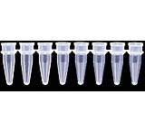 Image of Axygen PCR Tube Strips and Cap Strips, Axygen Scientific PCR-0208-A Strips Of Eight Tubes, Pack of 125
