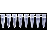 Image of Axygen PCR Tube Strips and Cap Strips, Axygen Scientific PCR-0208CPC Strips Of Eight Tubes And Caps