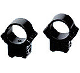 Image of B-Square Air Sport Rings w/ Reversible Clamp Fits 9.5mm, 13.5mm Rails - 1 inch Med, Blue 25015