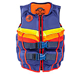 Image of Body Glove Youth Overboard USCGA + TCA Ride PFD - Navy/Orange F9C0C1C5