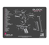 Image of Cerus Gear 3mm Promats 12"x17" Glock Gen5 Schematic Coyote