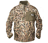 Image of Banded 1/4 Zip Mid Layer Pullover