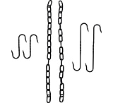 Image of Barebones Cowboy Grill S-Hook Set
