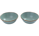 Image of Barebones Enamel Mint Bowl Set