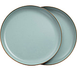 Image of Barebones Enamel Mint Plate Set