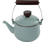 Image of Barebones Enamel Mint Teapot