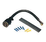 Image of Bargman 7 Way Molded Trailer End With 1' Cable