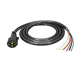 Image of Bargman 7 Way Molded Trailer End With 8' Cable