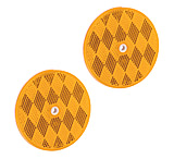 Image of Bargman Round Center Mount Reflector 3 3/16"
