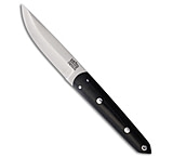 Image of Bark River Kwaiken Fixed Blade Black Canvas Micarta 4.25 Satin 17E098D2