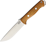 Image of Bark River Bravo 1.25 S35VN Natural Canva Fixed Blade Knife