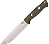 Image of Bark River Bravo 1.5 Field Knife Green Fixed Blade Knife