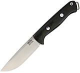 Image of Bark River Bravo 1 Field Black Canvas Fixed Blade Knife