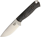 Image of Bark River Bravo Necker Black Canvas Fixed Blade Knife