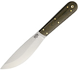 Image of Bark River Hudson Bay Trade Green Canvas Fixed Blade Knife