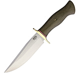 Image of Bark River Vest Pocket Bowie A Green Fixed Blade Knife