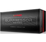 Barnes 9mm Luger 147 Grain Suppressor Brass Rifle Ammo, 20 Rounds, SUP9MM2