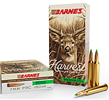 Barnes Harvest 7mmPRC 180 Grain Sierra Tipped GameKing Brass Rifle Ammo, 20 Rounds, HV7PRC1