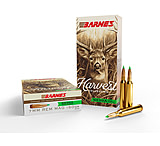 Barnes Harvest 7mm Rem Mag 150 Grain Boat Tail Hollow Point Brass Cased Rifle Ammunition