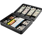 Image of Barska 12 inch Standard Fold Out Cash Box w/ Key Lock