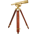 Image of Barska Anchormaster 60mm Refractor Telescope with Mahogany Tripod - AA11128