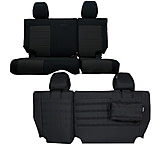 Image of Bartact Jeep Seat Covers Rear Split Bench 2008-2010 Wrangler JKU