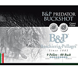 Baschieri &amp; Pellagri Predator Buckshot Shotshells- 12 ga 2-3/4 In 2 oz Size 00 1280 fps
