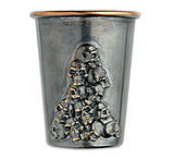 Image of Bastinelli Creations Bastinelli Shot Glass Skulls Two Sides