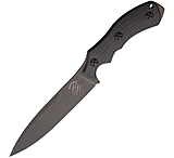 Image of Bastinelli Creations RED Raptor Black PVD Fixed Blade Knife