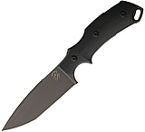 Image of Bastinelli Creations RED V2 Black PVD Fixed Blade Knife