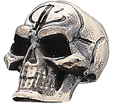 Image of Bastinelli Creations Small Skull Lanyard Bead