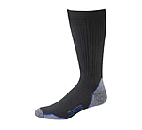 Image of Bates Footwear Ultra Dri Mid Calf Sock, Black, Large, Single Pair