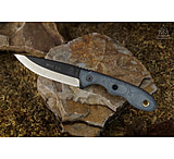 Image of BattlBox TOPS Mini Scandi Knife - Black Linen Micarta 0A4F5955