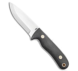 Image of Battle Horse Knives Pit Bull Fixed Blade Black Micarta 3.625 Scandi BHK 54C997AF