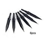 Image of Battling Blades 125 Grain Black Hunting Arrow Head 47C6A12A
