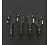 Image of Battling Blades 180-200Grain Retro Arrowhead High Carbon Steel Blades Broadheads 631696B4