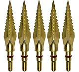 Image of Battling Blades 6/12Pcs Archery Carbon Steel Arrowheads 125 Grains Hunting Broadheads 33AD8B74
