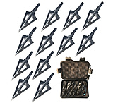 Image of Battling Blades 6/12Pcs Hunting Broadheads 3 Fixed Blades B57073D9