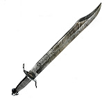 Image of Battling Blades Arabian Battle Ready Scimitar High Carbon Damascus Steel 25in Sword