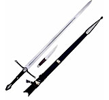 Image of Battling Blades Bastard High Carbon 1095 Steel 34in Longsword With Clay Temper