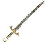 Image of Battling Blades Bastard High Carbon Damascus Steel 41in Longsword