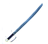Image of Battling Blades Battle Ready Pirate High Carbon Damascus Steel Swashbuckling Sword